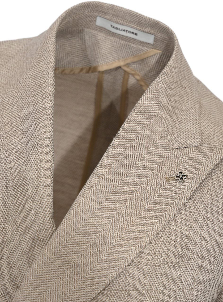 Tagliatore Jackets Dove Grey Grijs