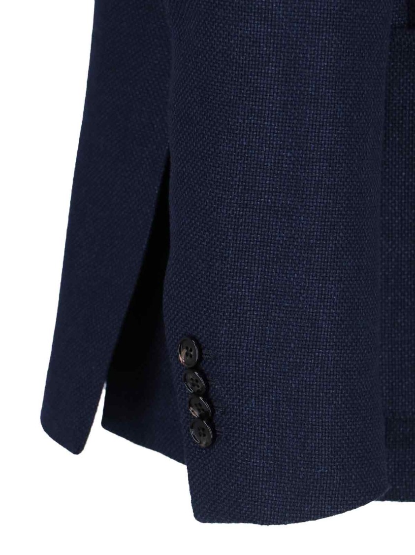 Tagliatore Double-Breasted Blazer – Navy Blue Blauw