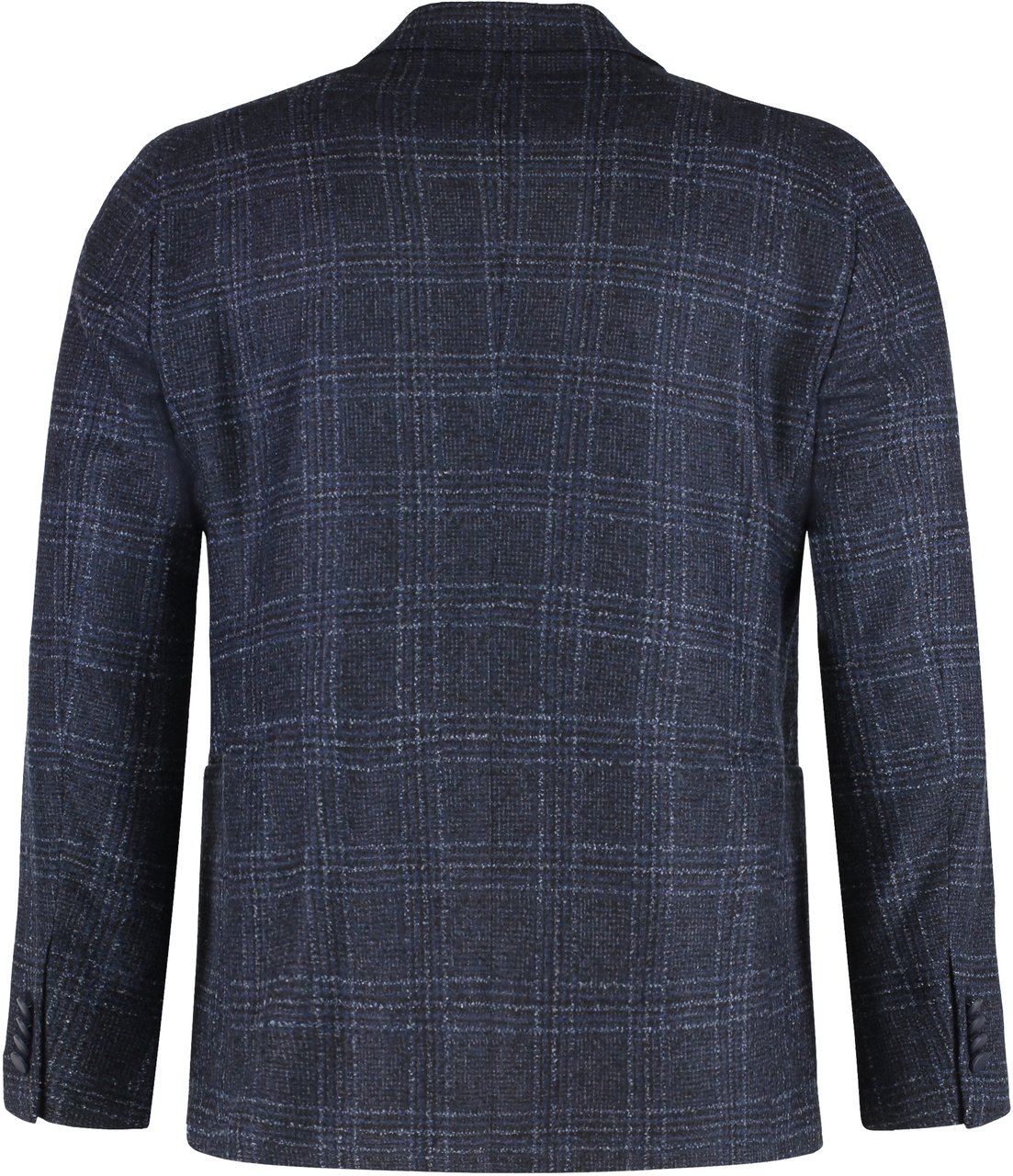 Tagliatore Prince-of-Wales wool jacket Blauw