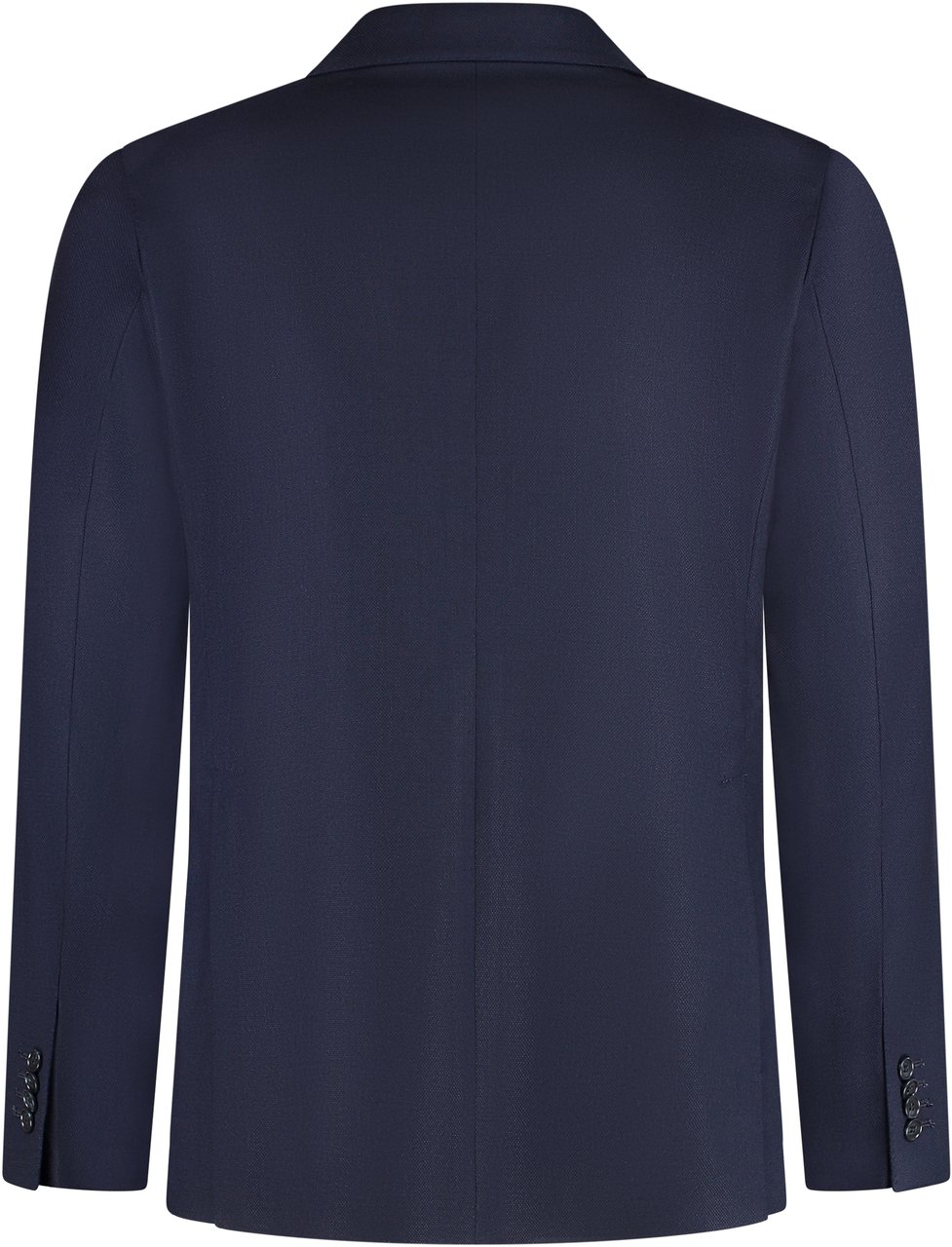 Tagliatore Double-breasted virgin wool jacket Blauw