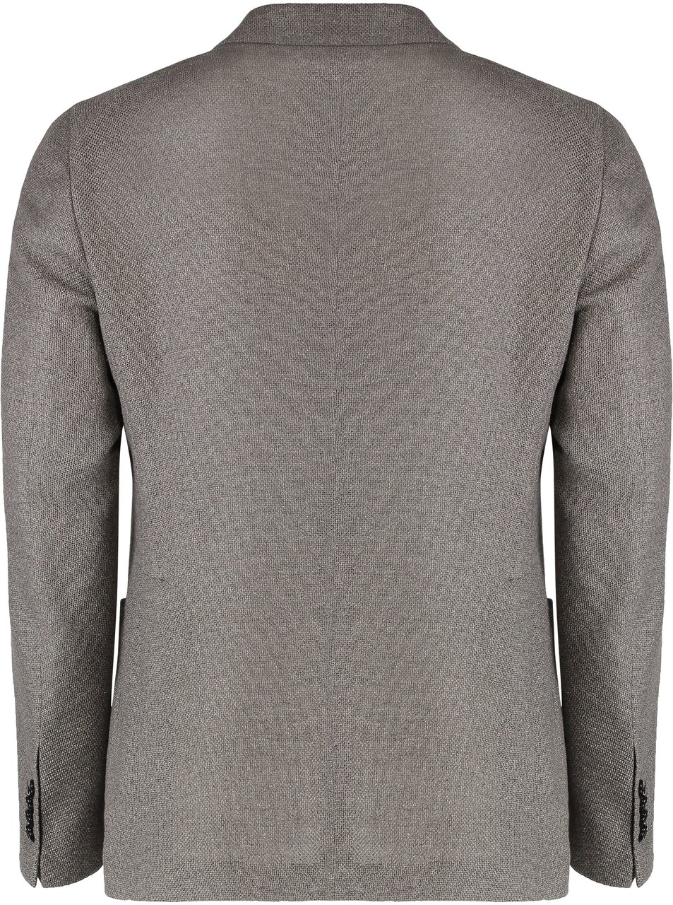 Tagliatore Double-breasted wool and silk jacket Bruin