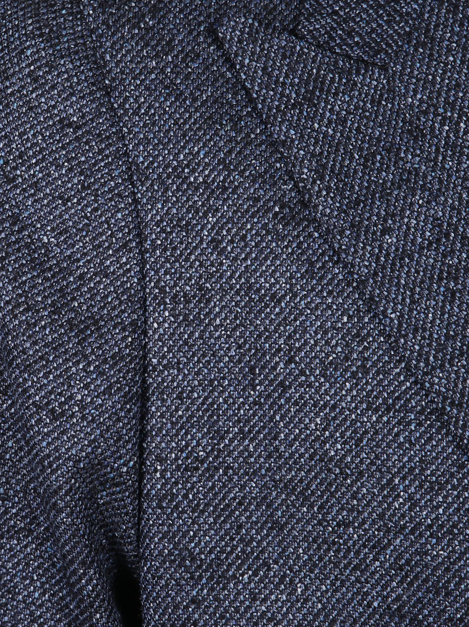 Tagliatore Montecarlo Herringbone Double-Breasted Blazer Blauw