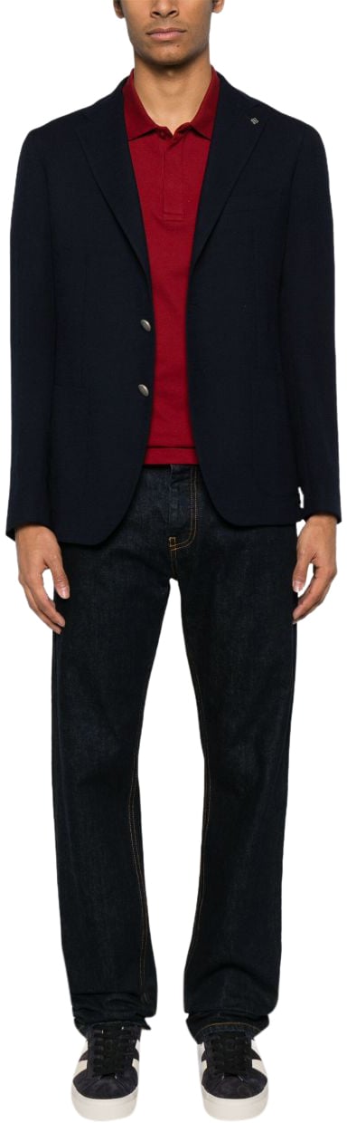 Tagliatore Jackets Blue Blauw