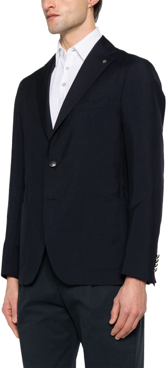 Tagliatore Jackets Blue Blauw