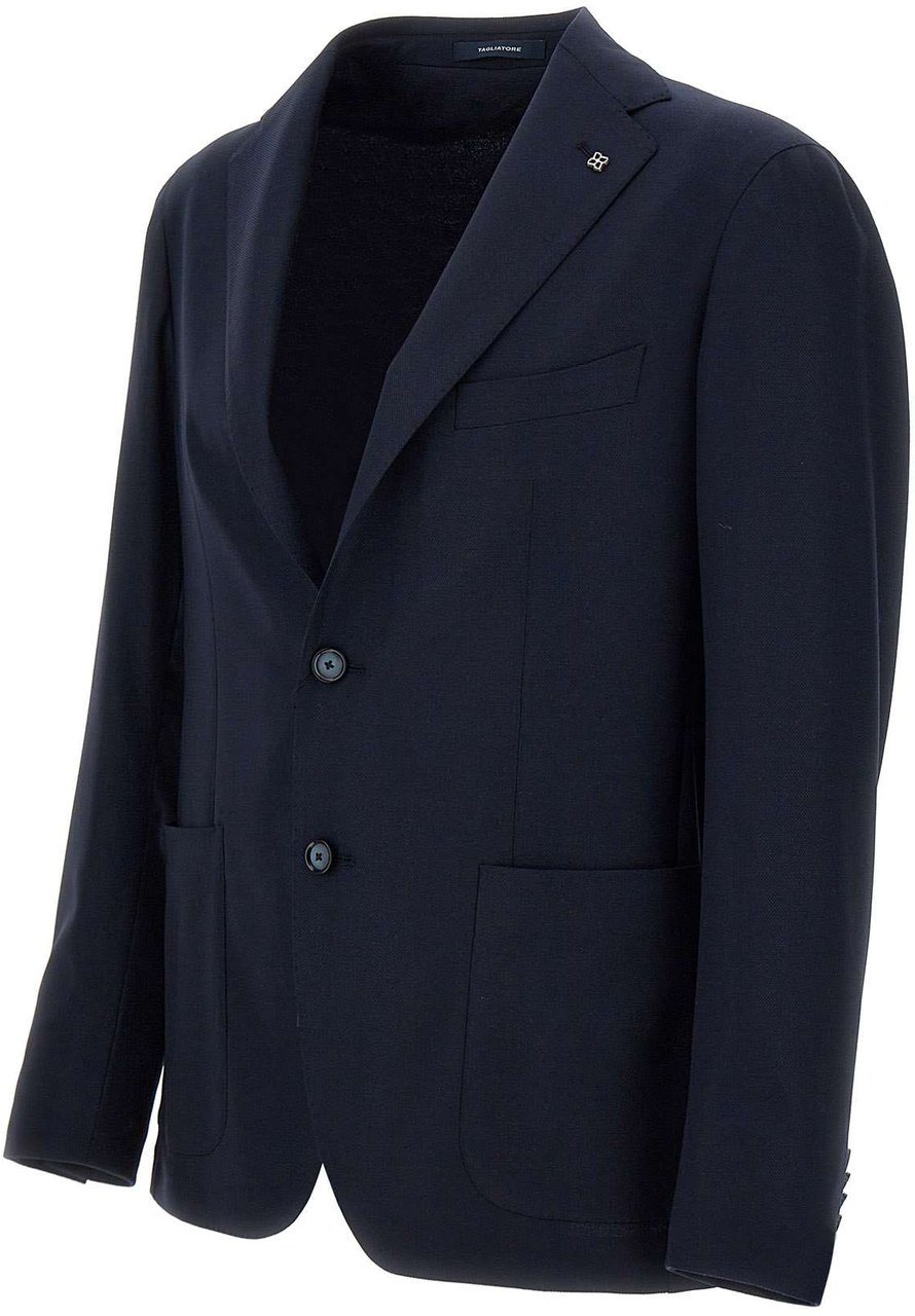 Tagliatore Jackets Blue Blauw