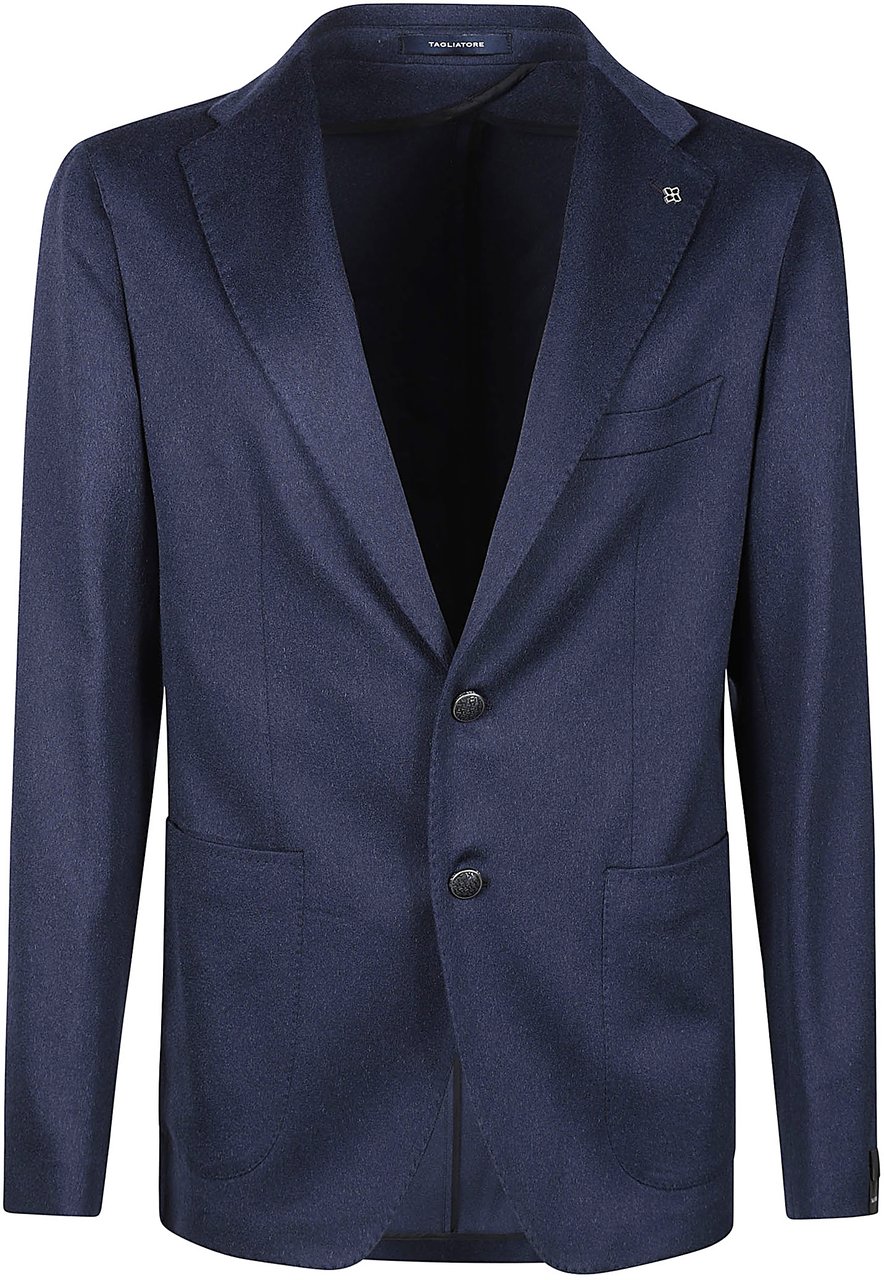 Tagliatore Jacket Blue Blauw