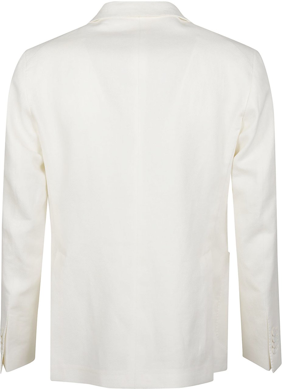Tagliatore Montecarlo Jacket White Wit