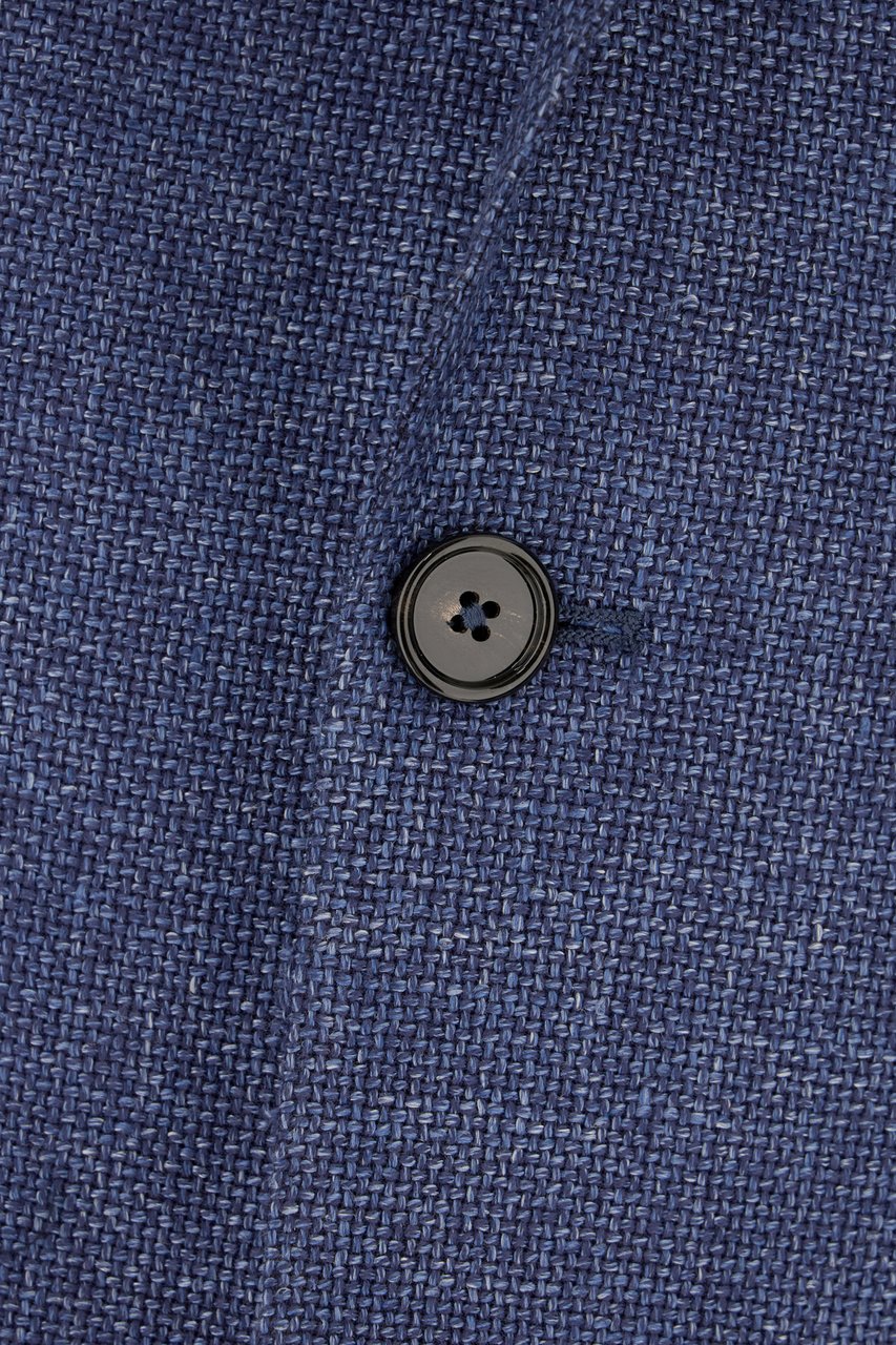 Tagliatore Tagliatore Blue wool blend blazer Blauw