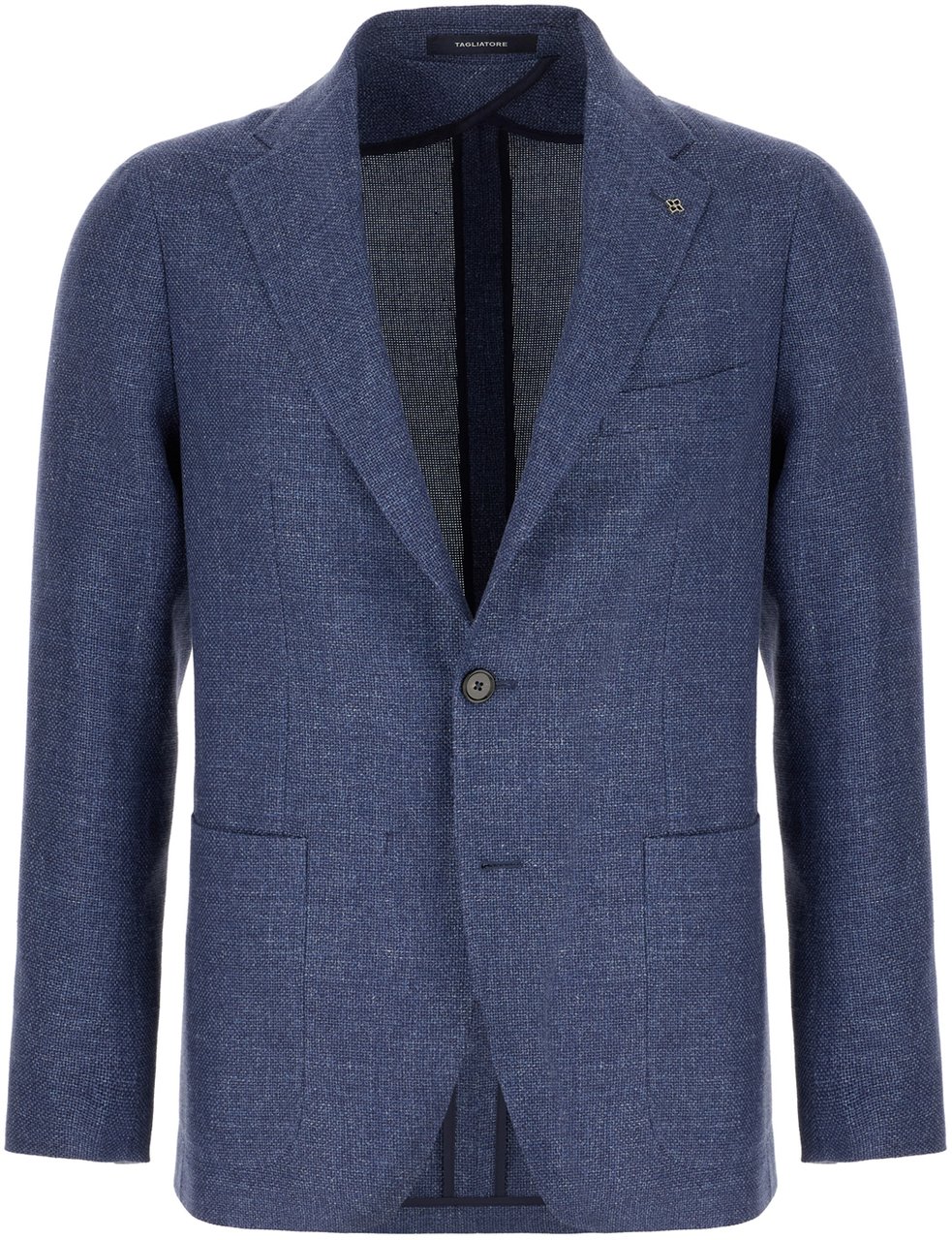 Tagliatore Tagliatore Blue wool blend blazer Blauw