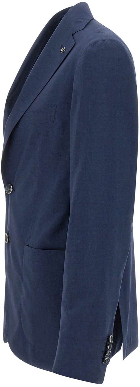 Tagliatore Jackets Blue Blauw