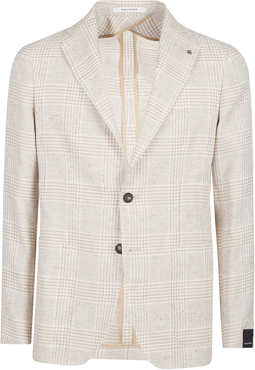 Tagliatore Montecarlo Jacket White Wit