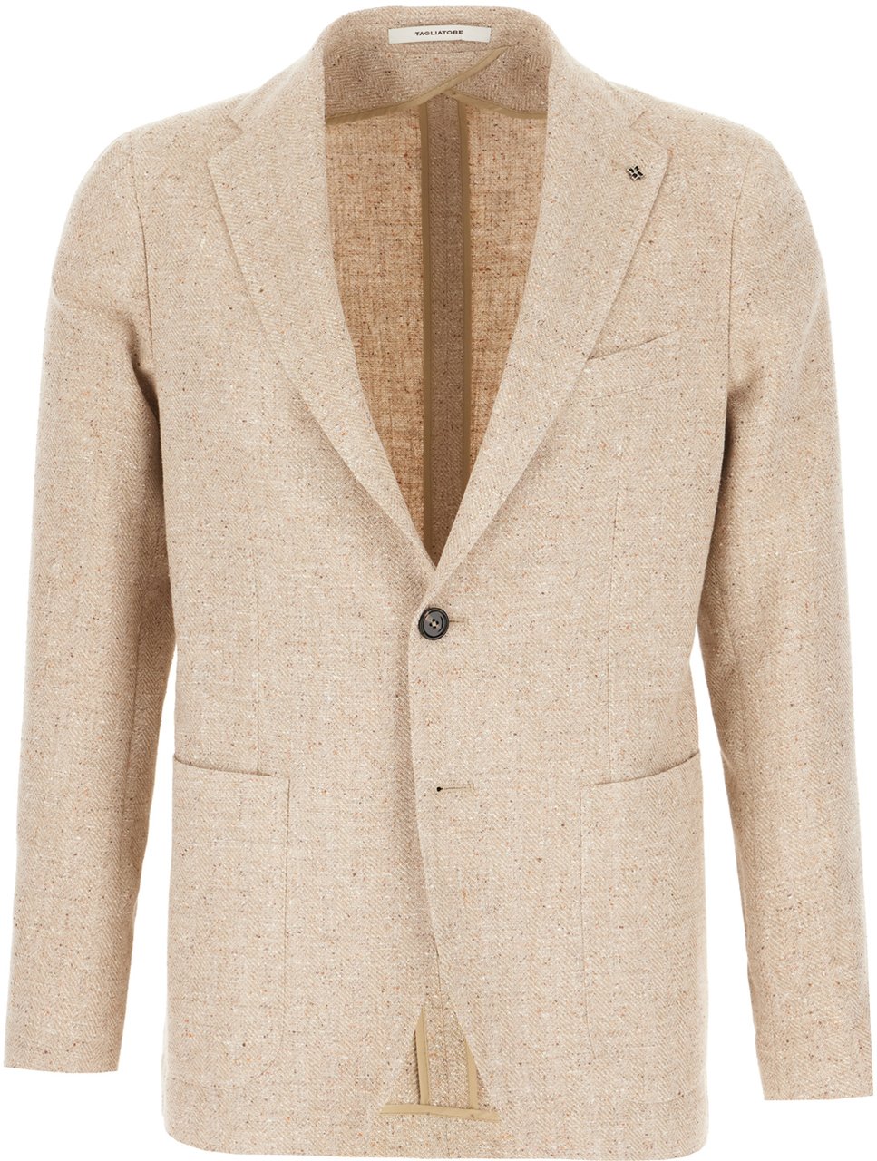 Tagliatore Tagliatore Embroidered cotton blend blazer Divers