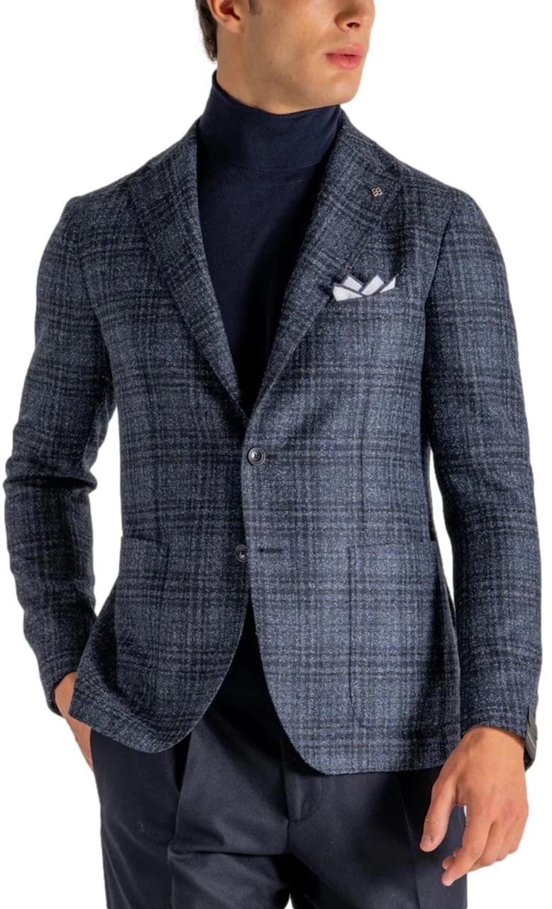 Tagliatore Jackets Blue Blauw
