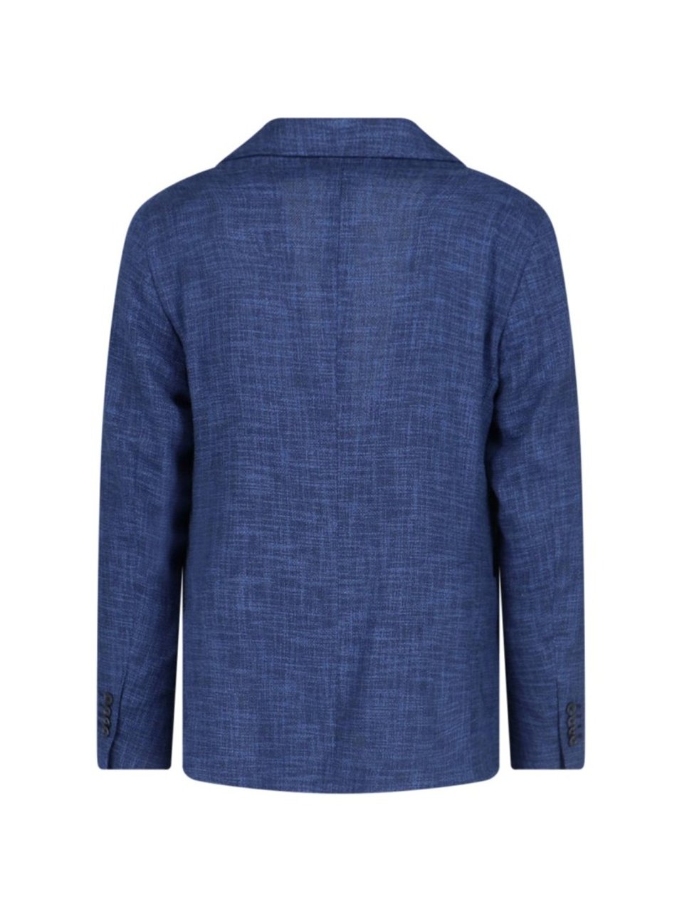 Tagliatore Single-Breasted Blazer – Blue Mélange Blauw
