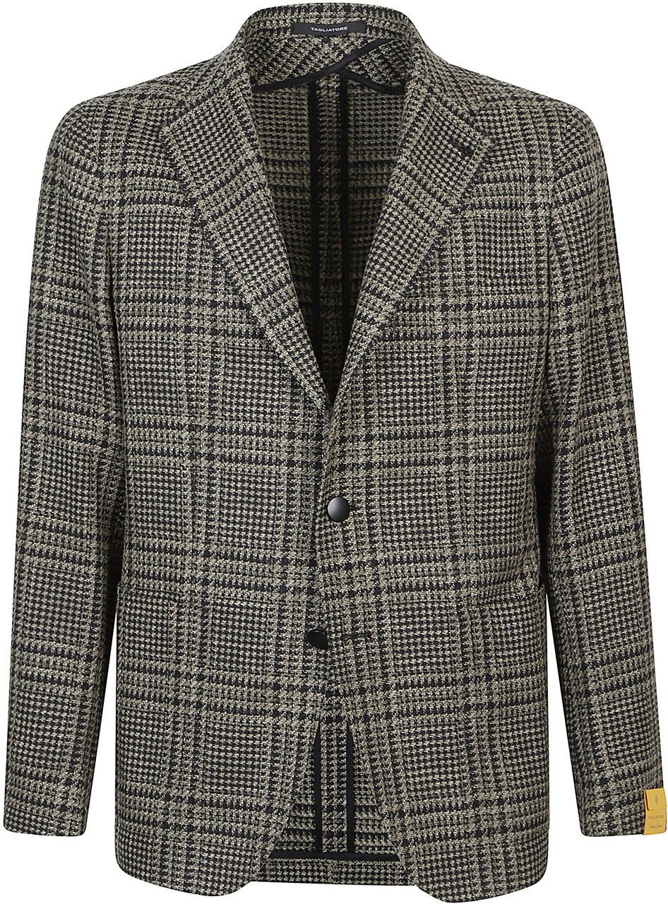 Tagliatore Montecarlo Jacket Black Zwart