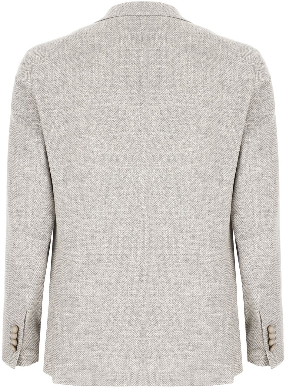 Tagliatore Tagliatore Embroidered wool blend blazer Divers