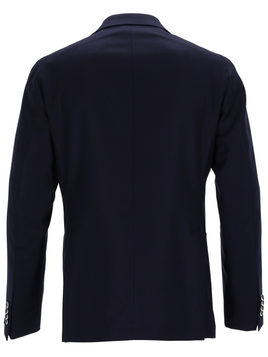 Tagliatore Single-Breasted Blazer – Blue Blauw