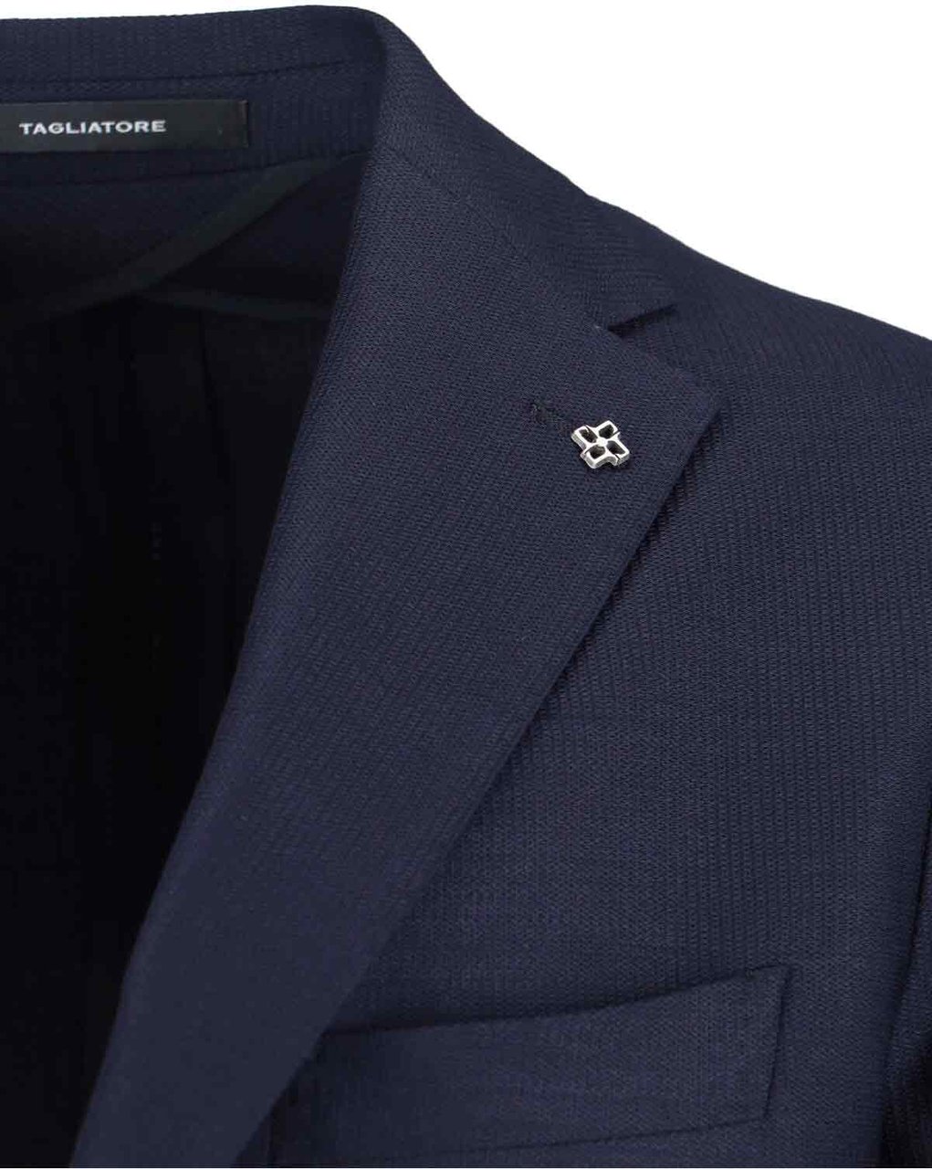 Tagliatore Single-Breasted Blazer – Blue Blauw