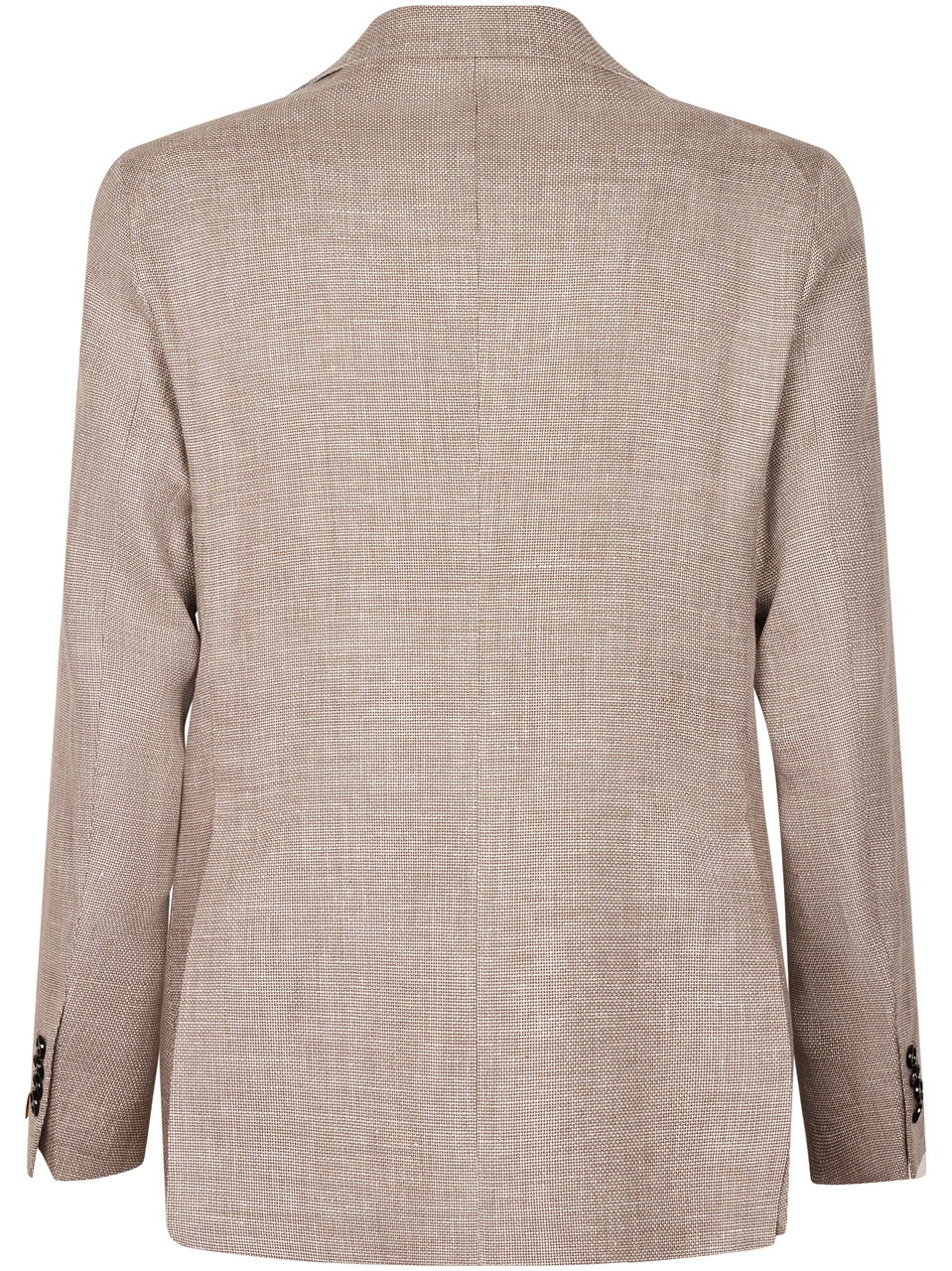 Tagliatore Tailored Dove Grey Jacket with Classic Notch Lapel Grijs
