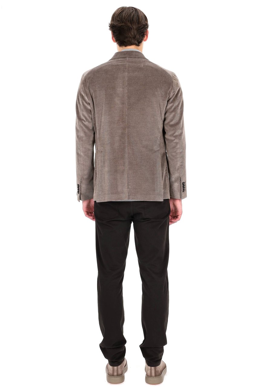 Tagliatore Montecarlo Line Cashco Velvet Jacket Zegna Roze