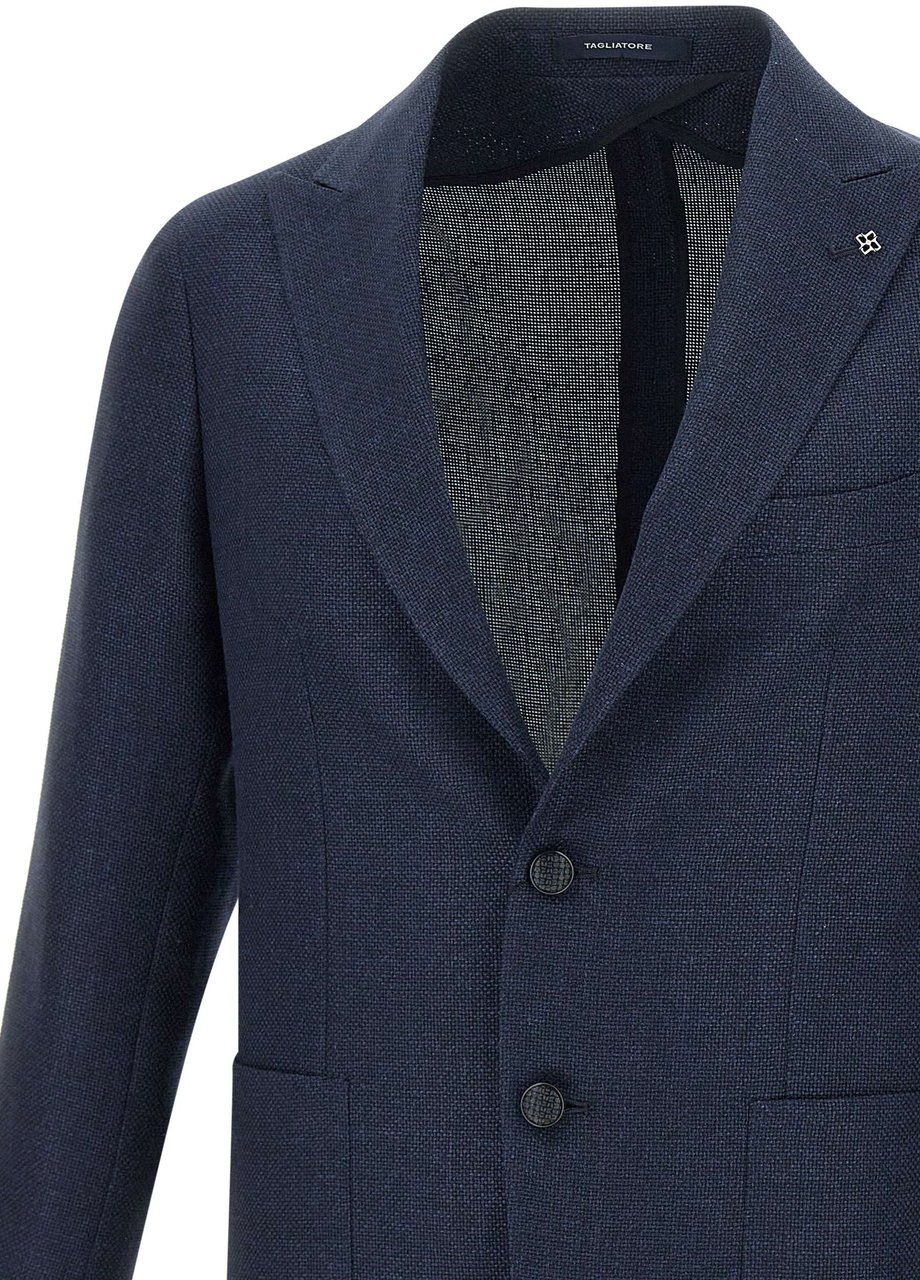 Tagliatore Jackets Blue Navy
