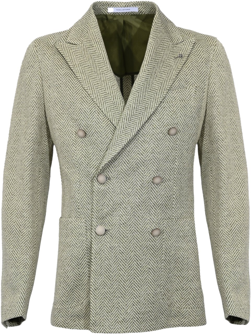 Tagliatore Jackets Green Groen