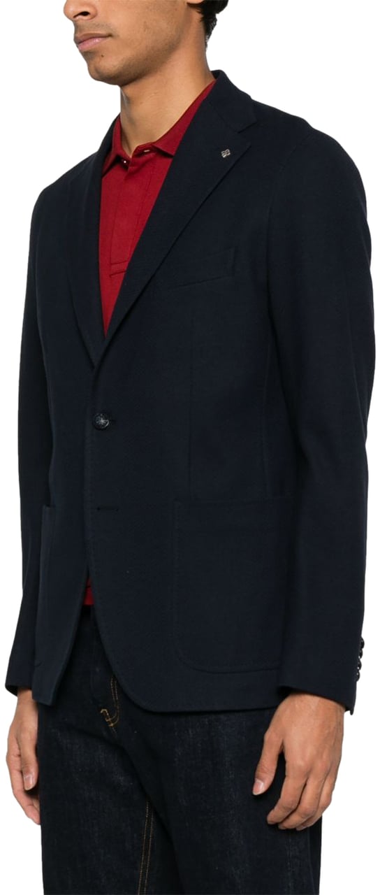 Tagliatore Jackets Blue Blauw