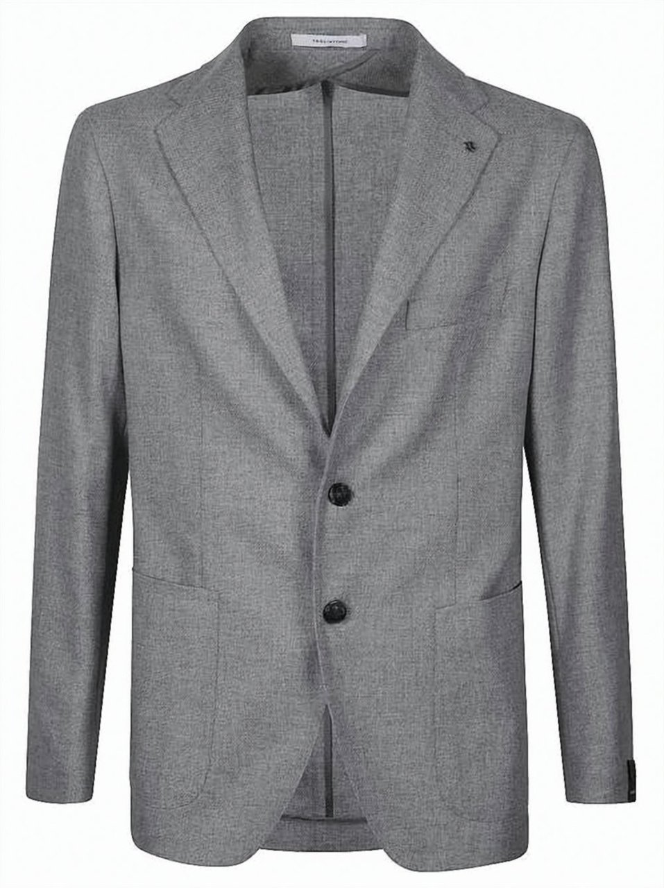 Tagliatore Montecarlo Tailored Two-Button Blazer Grijs