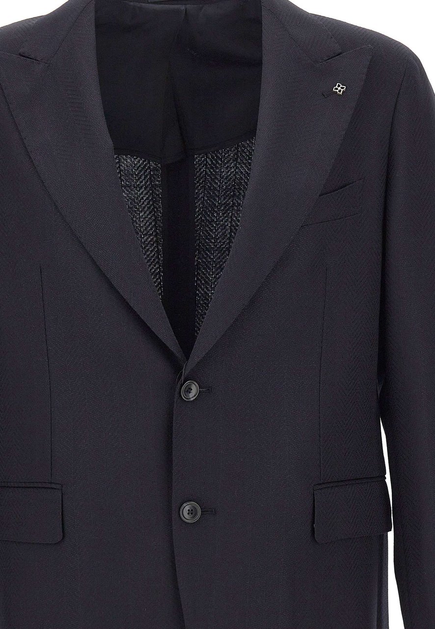 Tagliatore Jackets Blue Navy