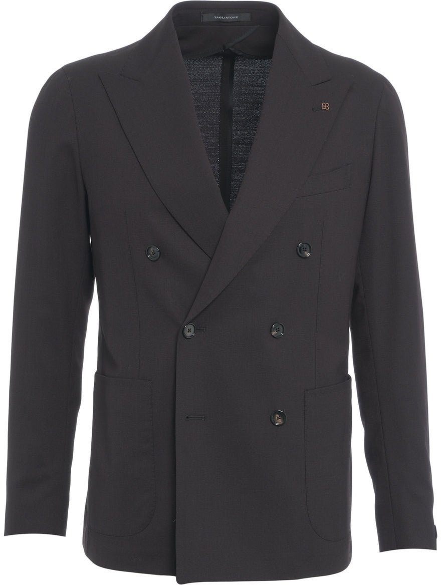 Tagliatore Double-breasted suit Bruin