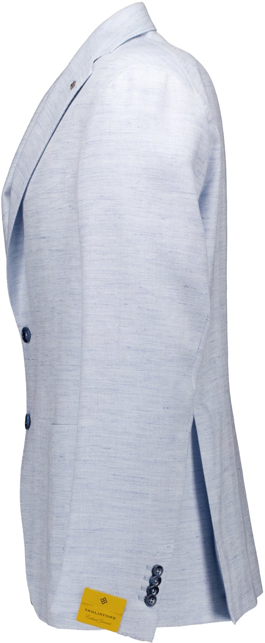 Tagliatore Tagliatore  Colberts Lichtblauw 24e373 Blauw