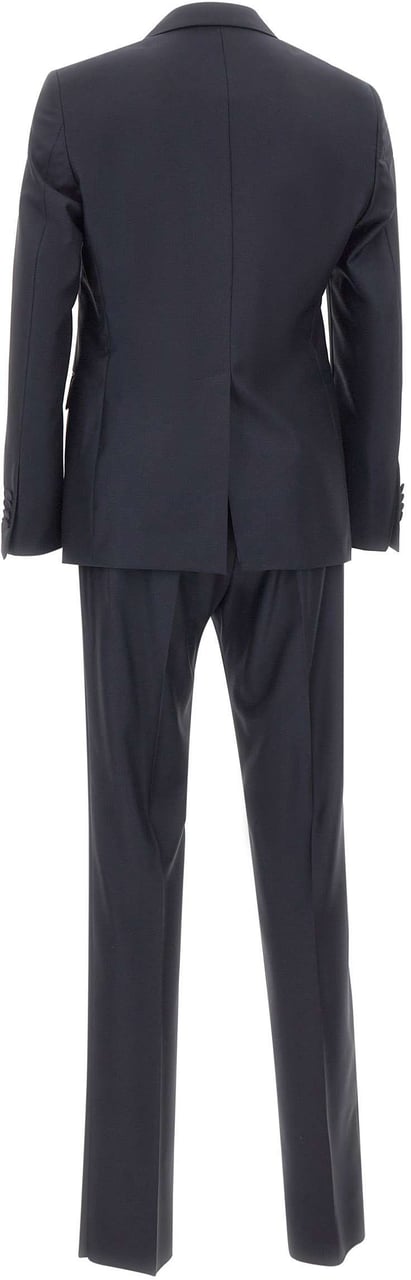 Tagliatore Dresses Blue Navy