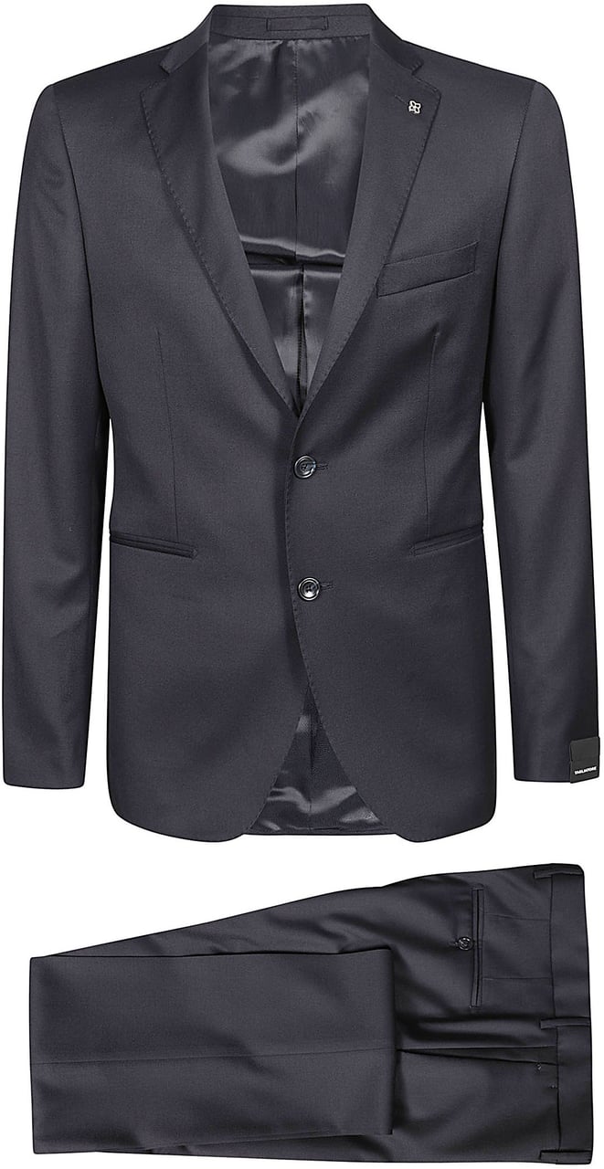 Tagliatore Suit Blue Blauw