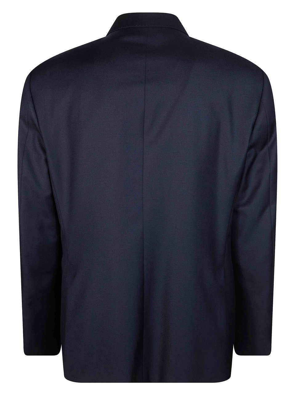 Tagliatore Blue Gabardina Single Breasted Suit Zwart