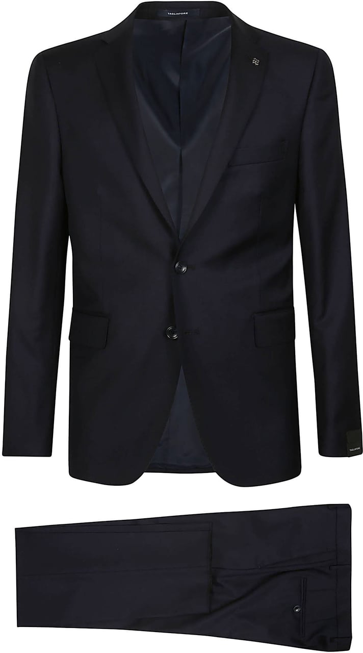 Tagliatore Bruce Suit Blue Blauw