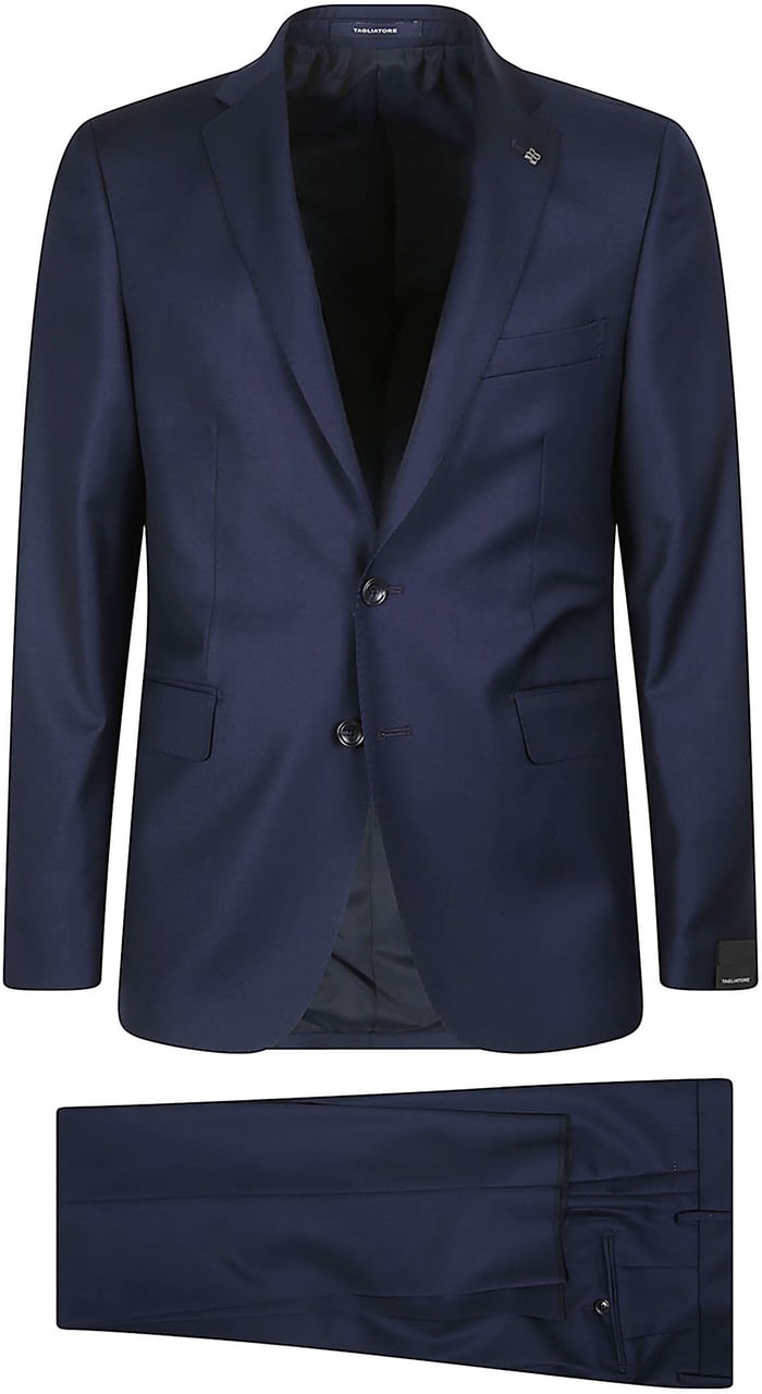 Tagliatore Bruce Suit Blue Blauw