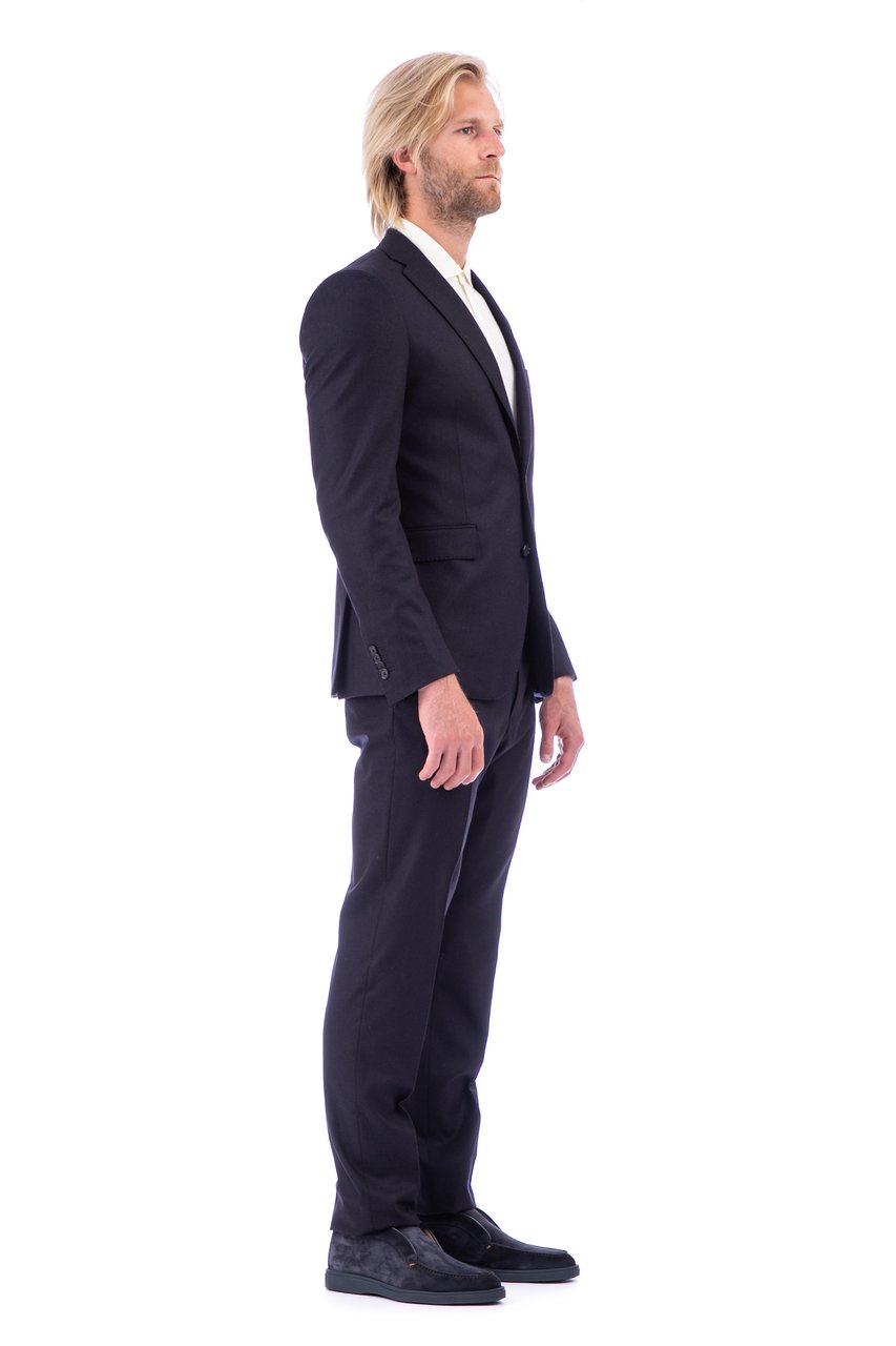 Tagliatore Bruce Super 110’s Wool Comfort Suit Zwart