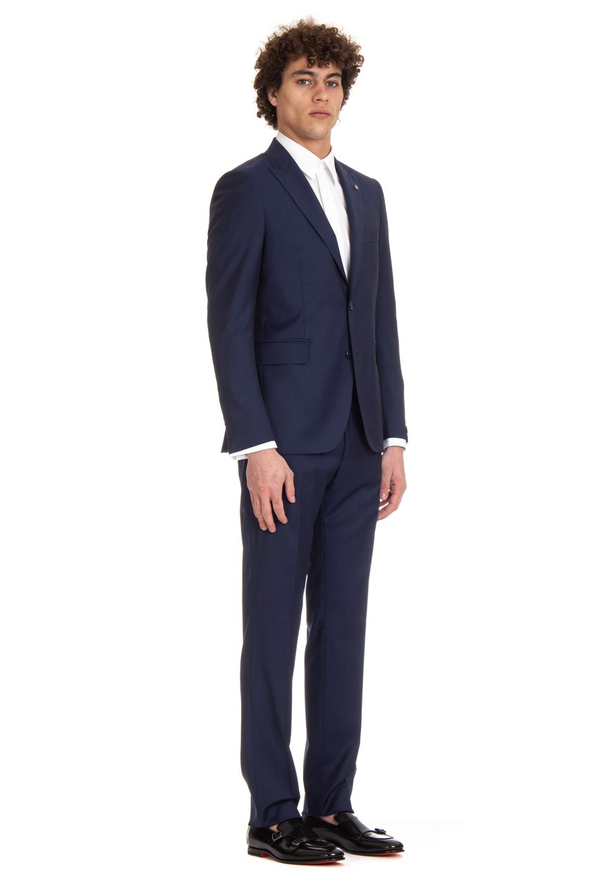 Tagliatore Virgin Wool Super 120’s Bruce Suit Zwart