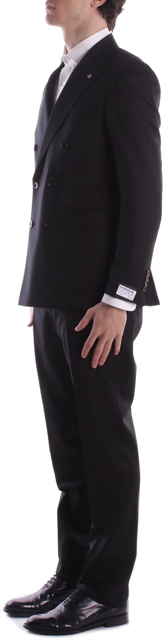 Tagliatore Dresses Black Zwart