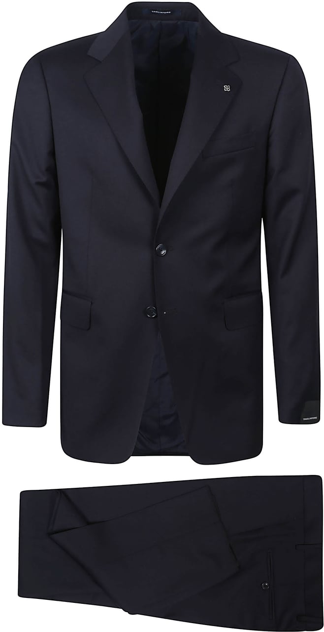 Tagliatore Napoli Suit Blue Blauw