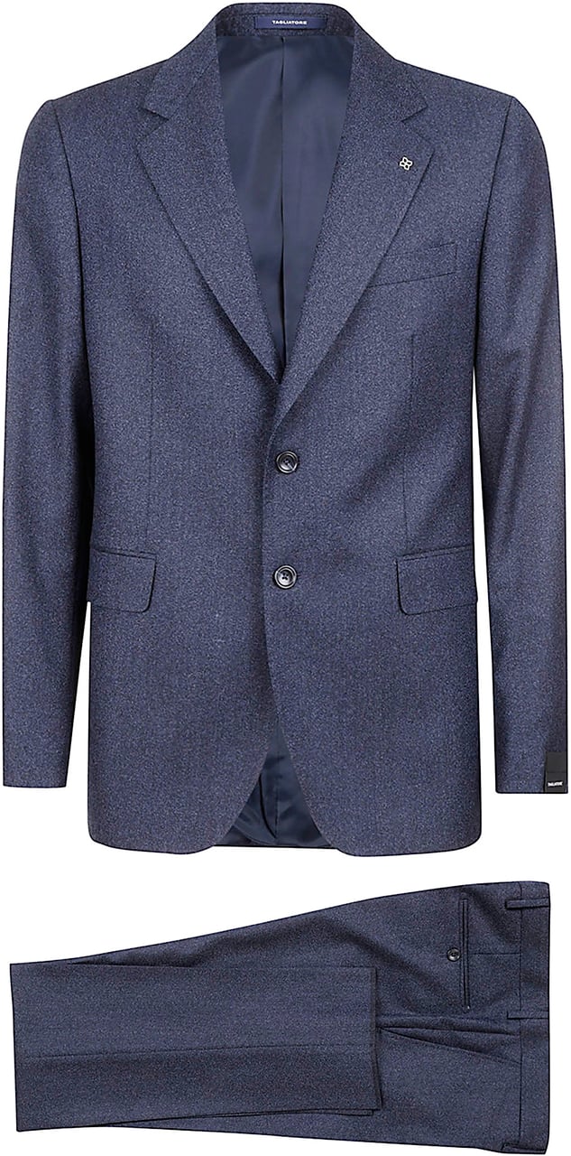 Tagliatore Dresses Blue Blauw