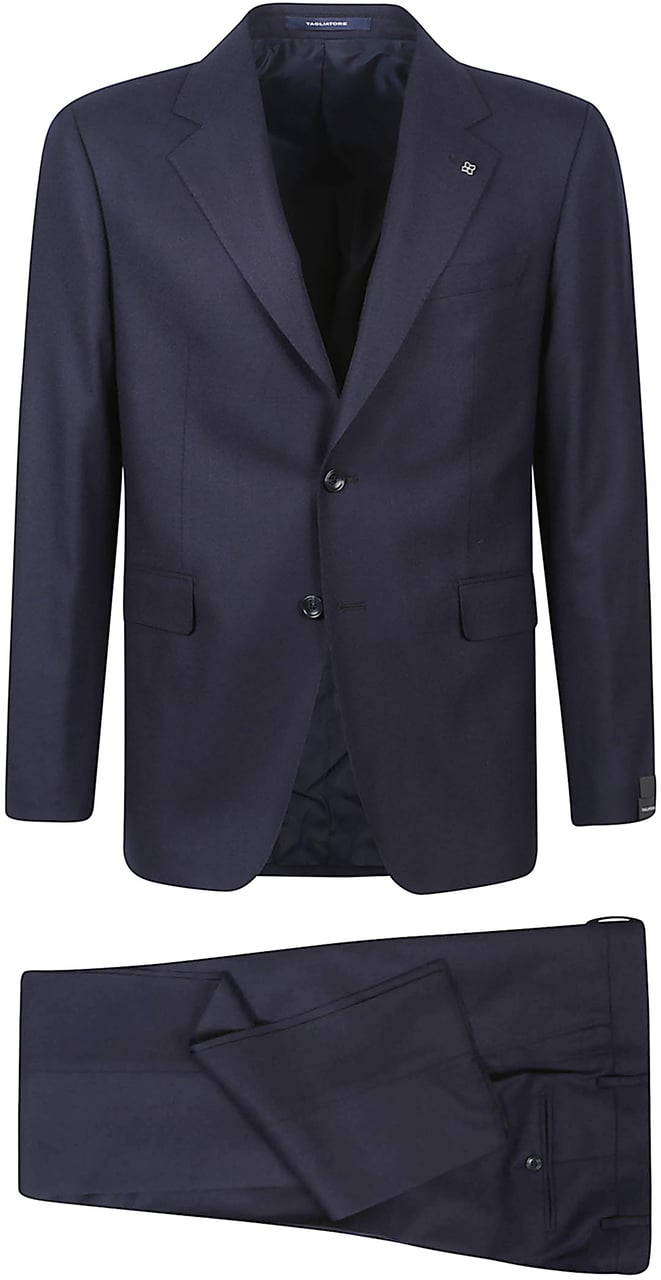 Tagliatore Napoli Suit Blue Blauw