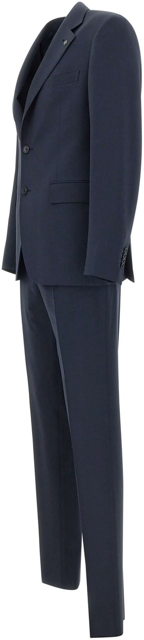 Tagliatore Dresses Blue Blauw