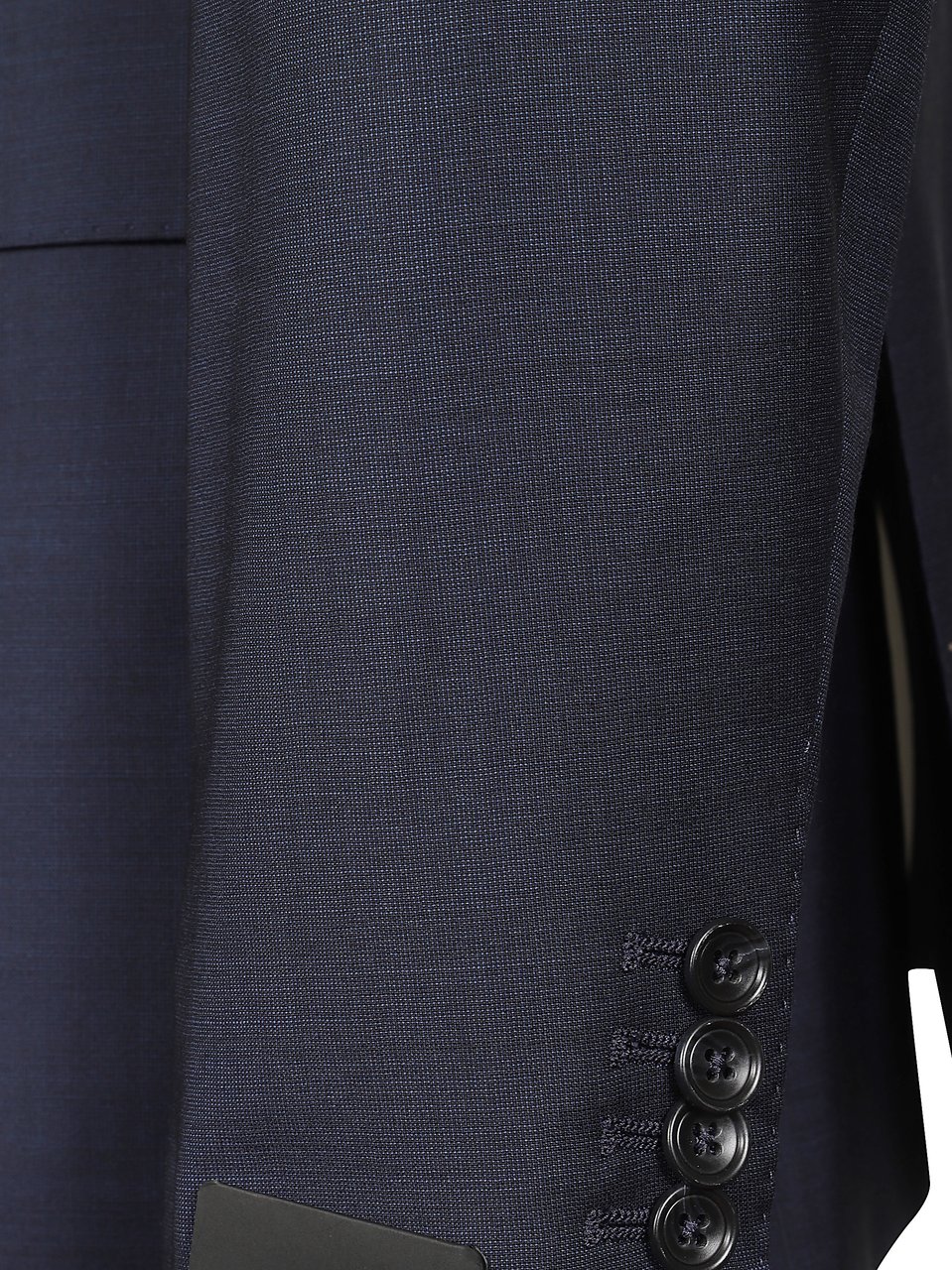 Tagliatore Dark Blue Single Breasted Suit Zwart
