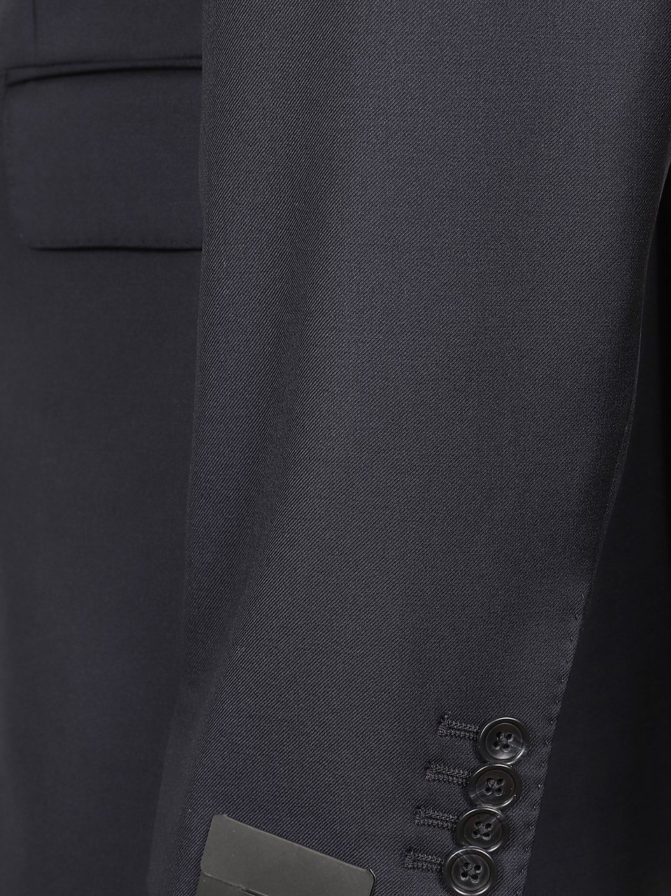 Tagliatore Dark Blue Tailored Notched Suit Grijs