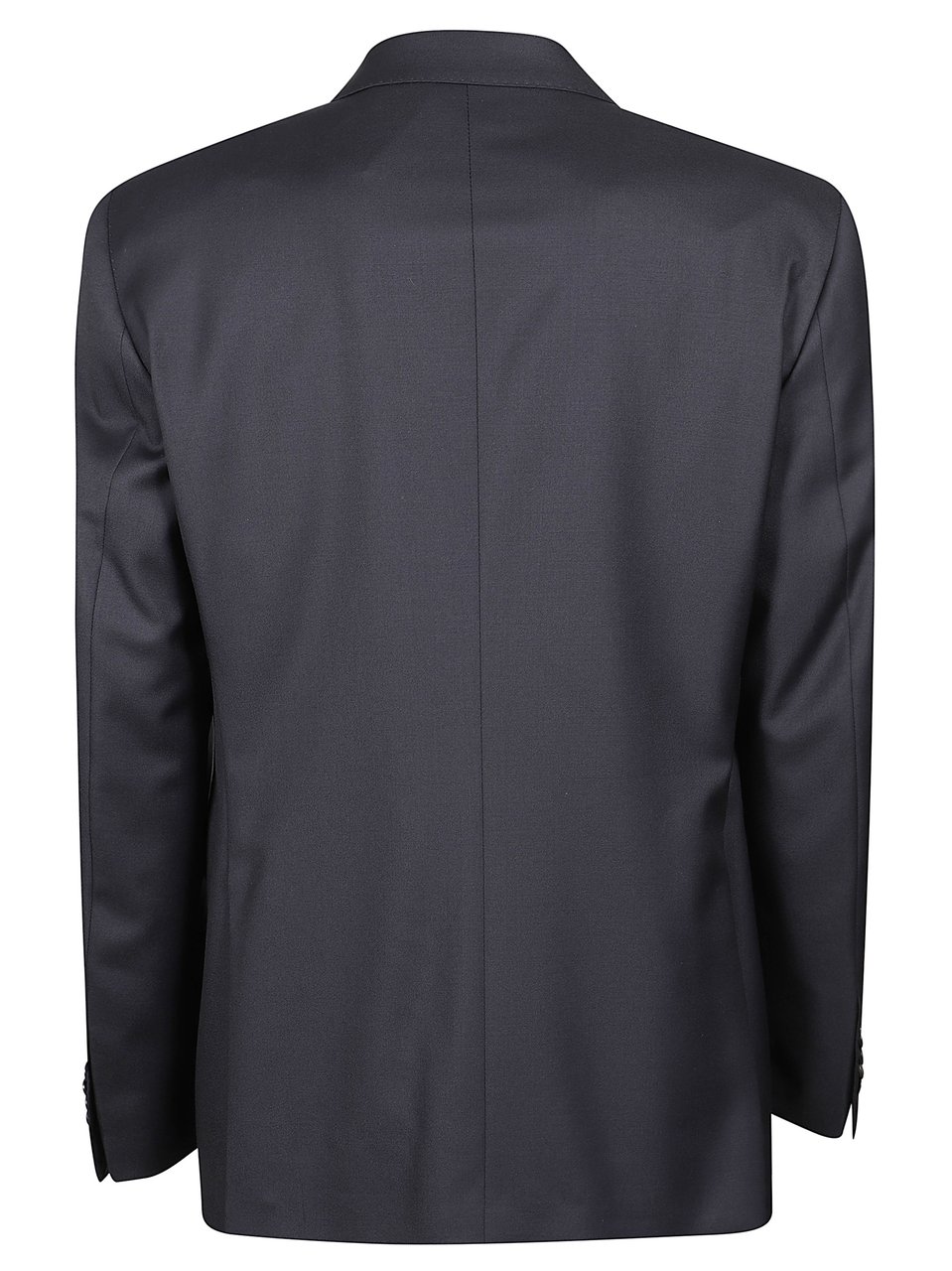 Tagliatore Dark Blue Tailored Notched Suit Grijs