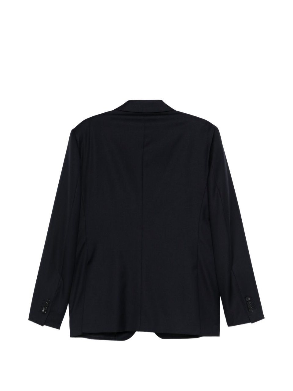 Tagliatore Dark Blue Tailored Notched Suit Grijs