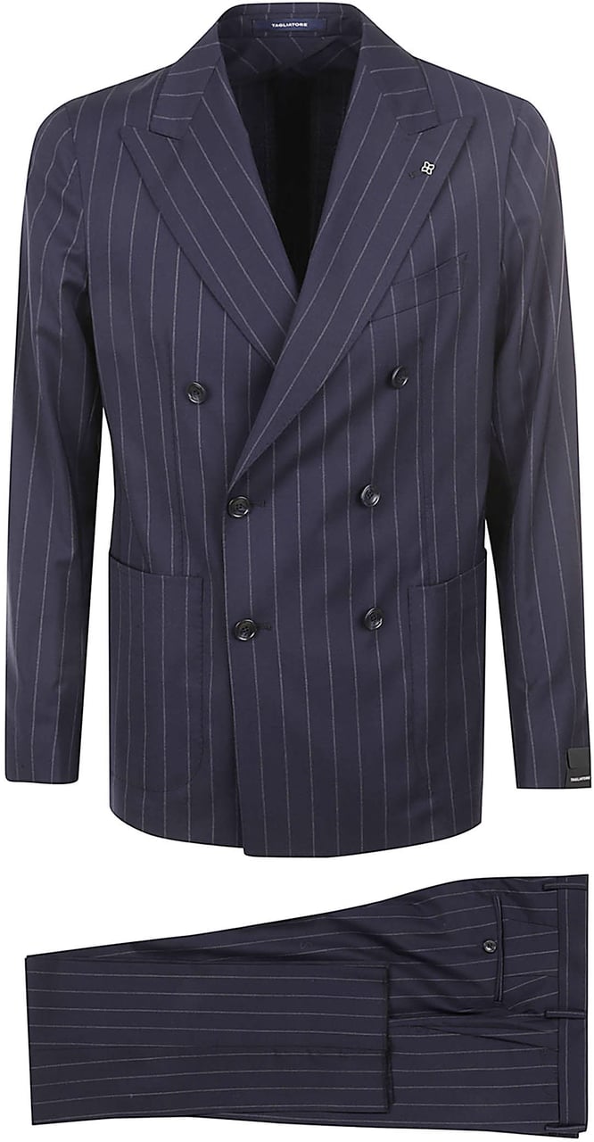 Tagliatore Dresses Blu Navy