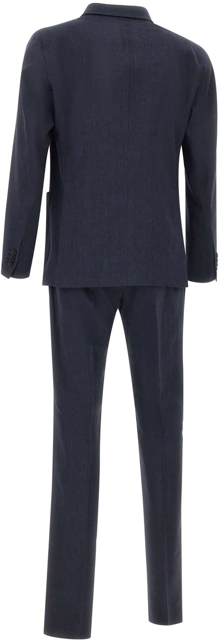 Tagliatore Dresses Blue Blauw