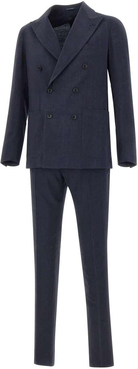 Tagliatore Dresses Blue Blauw